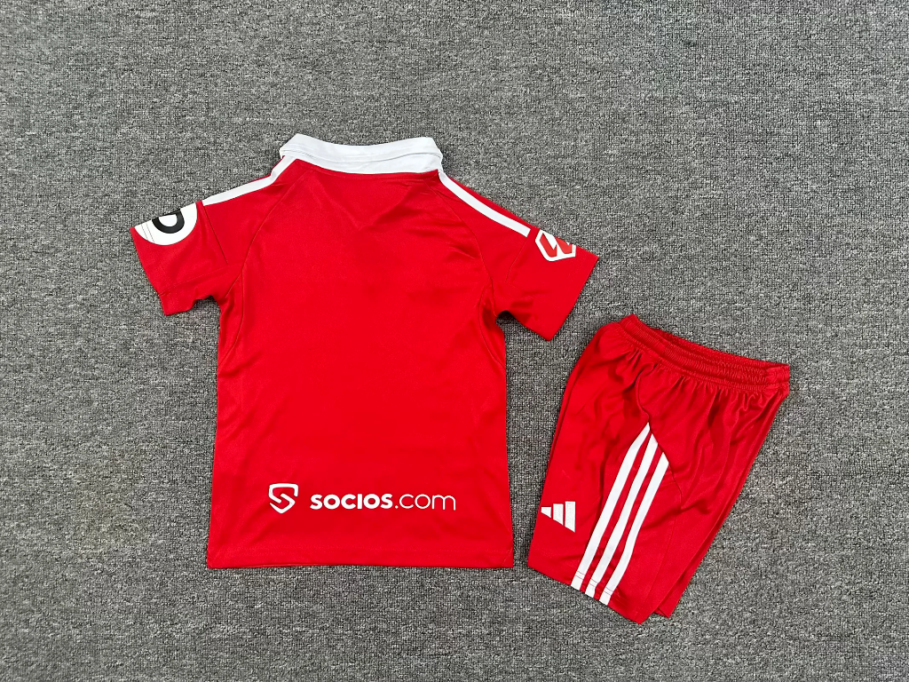 Sevilla 25/26 Red Away Kids Jersey Set
