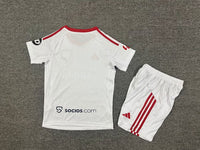 Sevilla 25/26 White Home Kids Jersey Set