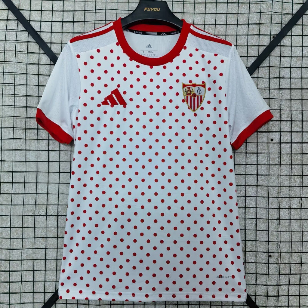 Sevilla 25/26 White Pre-Match Training Jersey