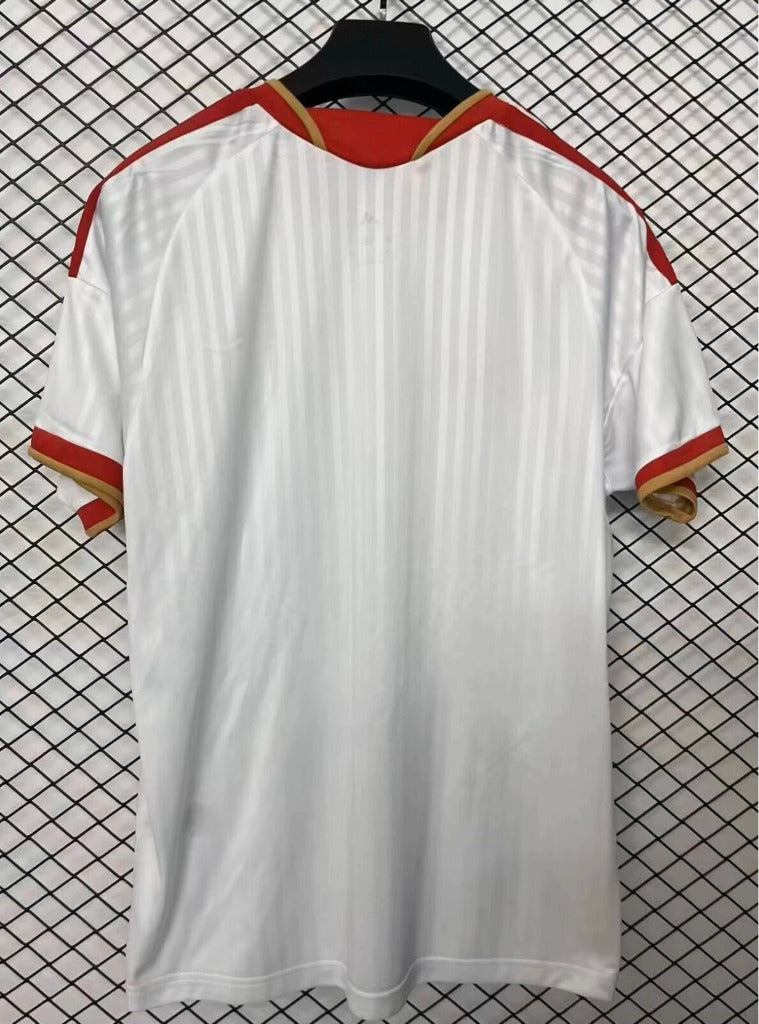 Sevilla 26/27 White/Red Stripes Home Jersey