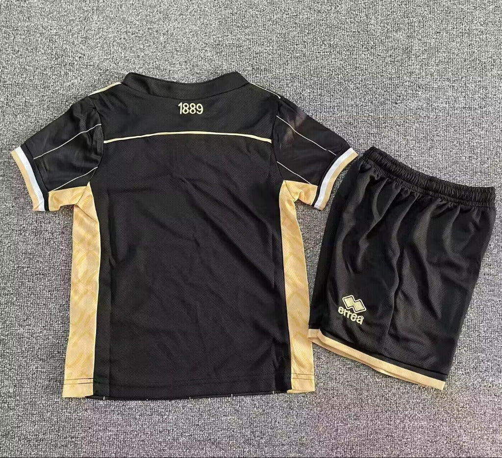 Sheffield United 25/26 Black Goalkeeper Kids Jersey Set