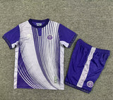 Sheffield United 25/26 Purple/White Third Kids Jersey Set