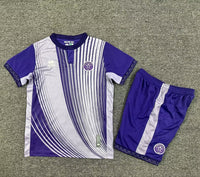 Sheffield United 25/26 Purple/White Third Kids Jersey Set
