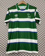 Sheffield Wednesday 1988/89 Retro Green/White/Blue Away Jersey