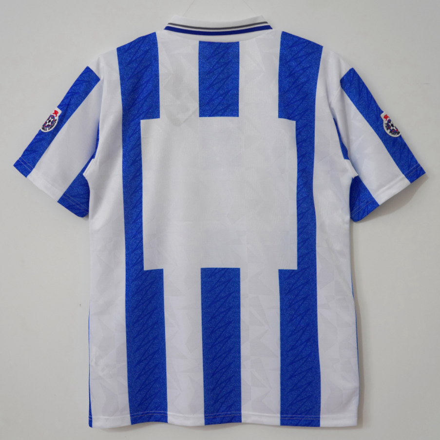 Sheffield Wednesday 1991 Retro White/Blue Stripes Jersey