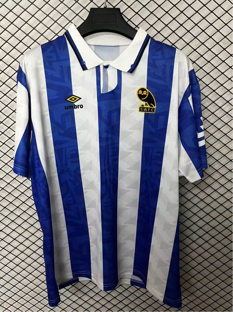 Sheffield Wednesday 1991 Vintage Retro Home Jersey