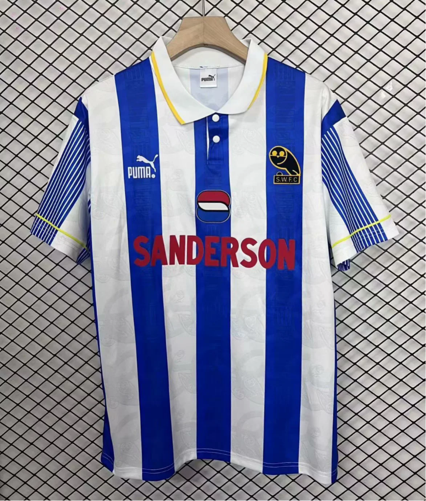 Sheffield Wednesday 1994/95 Vintage Retro Home Jersey