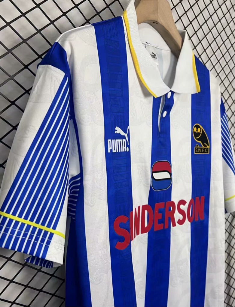 Sheffield Wednesday 1994/95 Vintage Retro Home Jersey