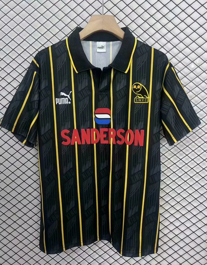 Sheffield Wednesday 1995 Vintage Retro Away Jersey – Historic Football ...