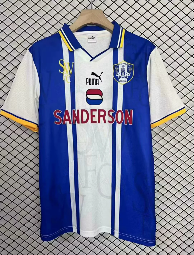 Sheffield Wednesday 1997 Vintage Retro Home Jersey