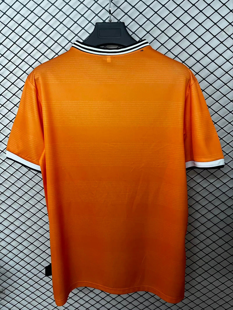 Sheffield Wednesday 1998 Vintage Retro Orange Away Jersey