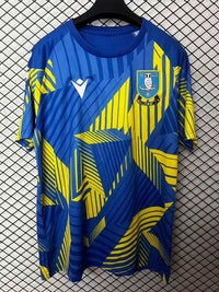Sheffield Wednesday 25/26 Blue/Yellow Pre-Match Training Jersey