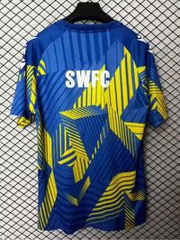 Sheffield Wednesday 25/26 Blue/Yellow Pre-Match Training Jersey