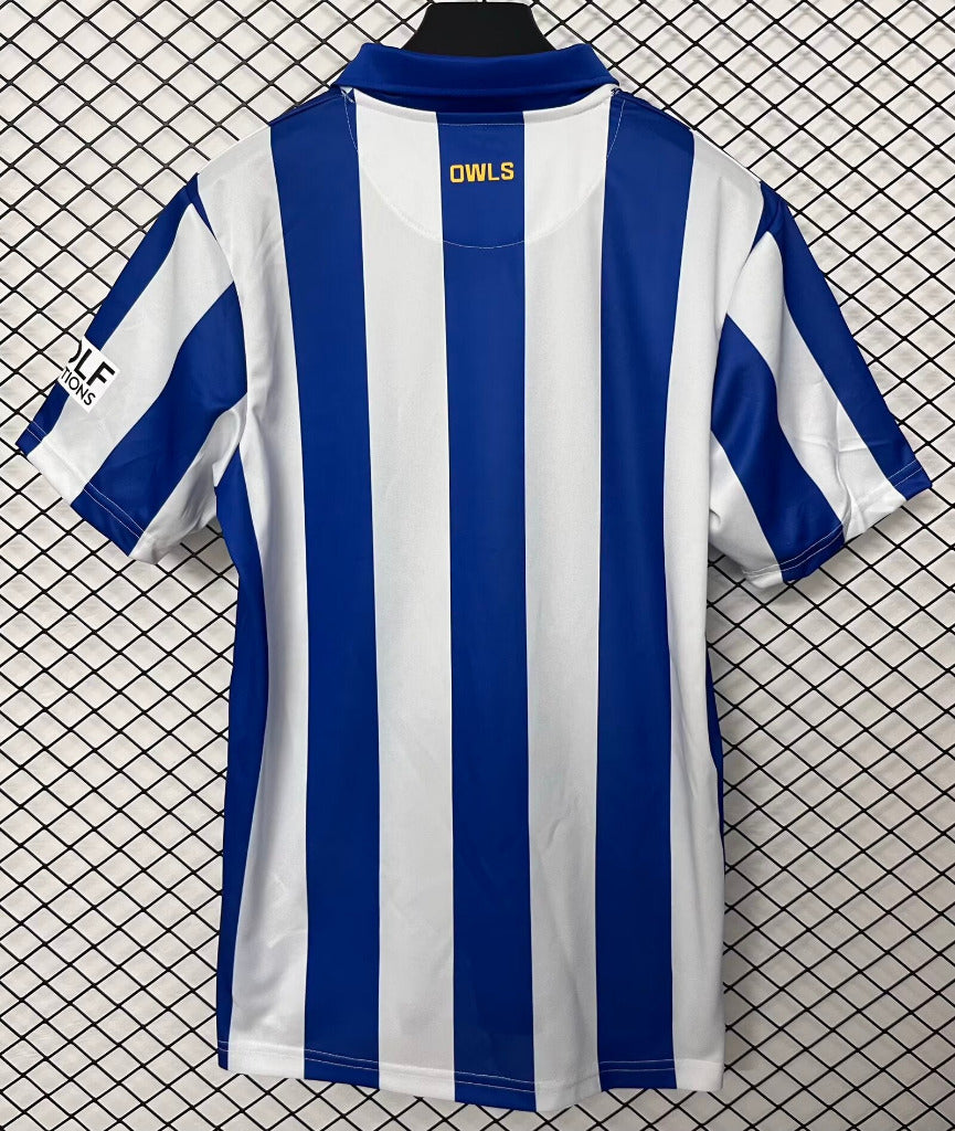Sheffield Wednesday 26/27 Blue/White Stripes Home Jersey