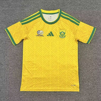 South Africa 2026 Yellow/Green 3 Stripes Home Jersey