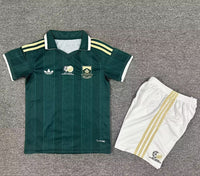 South Africa 26/27 Dark Green Away Kids Jersey Set