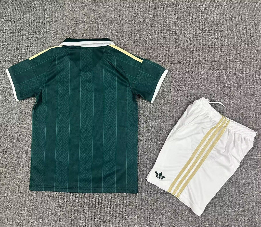South Africa 26/27 Dark Green Away Kids Jersey Set