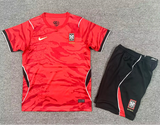 South Korea 2026 Red/Black Home Kids Jersey Set