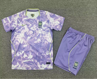 South Korea 2026 Space Purple Away Kids Jersey Set