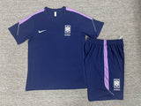 South Korea 26/27 Navy/Purple Kids Jersey Set