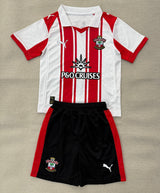 Southampton 25/26 Red/White Home Kids Jersey Set