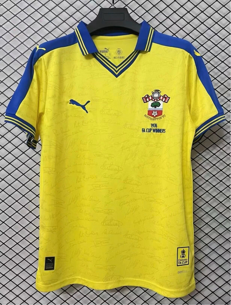 Southampton 26/27 Yellow/Blue 50th Anniversary Jersey
