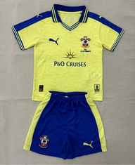 Southampton 26/27 Yellow/Blue 50th Anniversary Kids Jersey Set