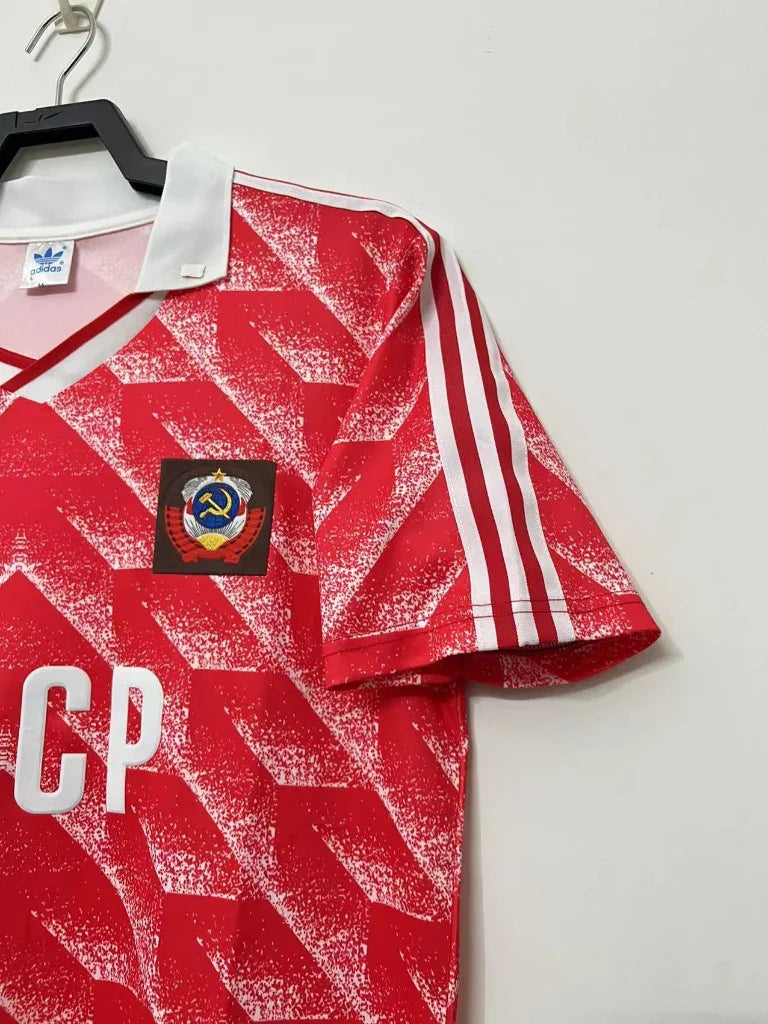 Soviet Union 1987/88 Retro Red Home Jersey