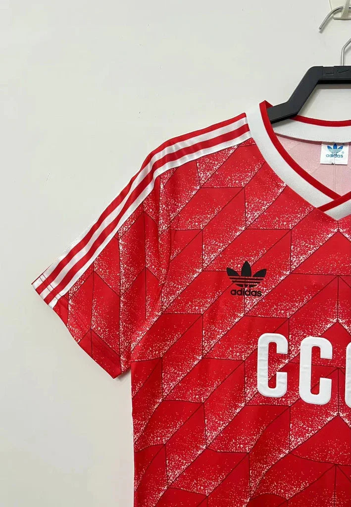 Soviet Union 1988/89 Retro Red Home Jersey