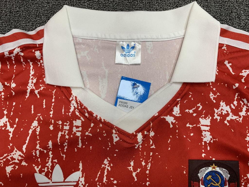 Soviet Union 1990 Retro Red Home Jersey