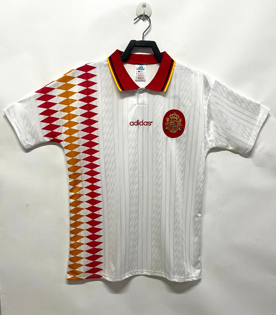 Spain 1994 Vintage Retro Away Jersey