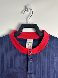 Spain 1996 Vintage Retro Away Jacquard Fabric Jersey