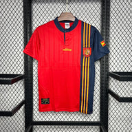 Spain 1996 Vintage Retro Orange Home Jersey