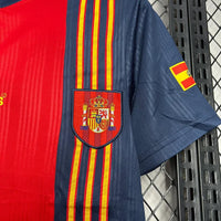 Spain 1996 Vintage Retro Orange Home Jersey