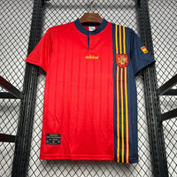 Spain 1996 Vintage Retro Orange Home Jersey
