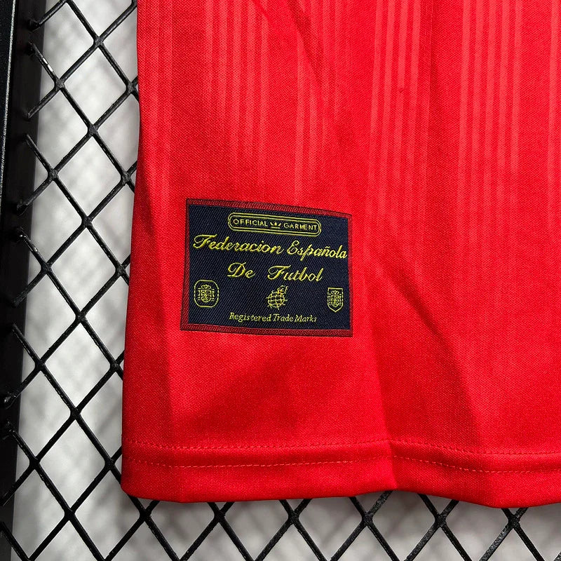 Spain 1996 Vintage Retro Orange Home Jersey