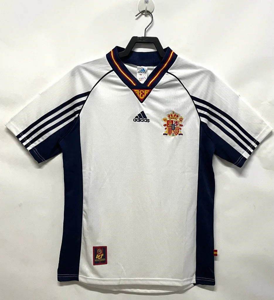 Spain 1998 Vintage Retro Away Jersey