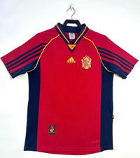 Spain 1998 Vintage Retro Home Jersey