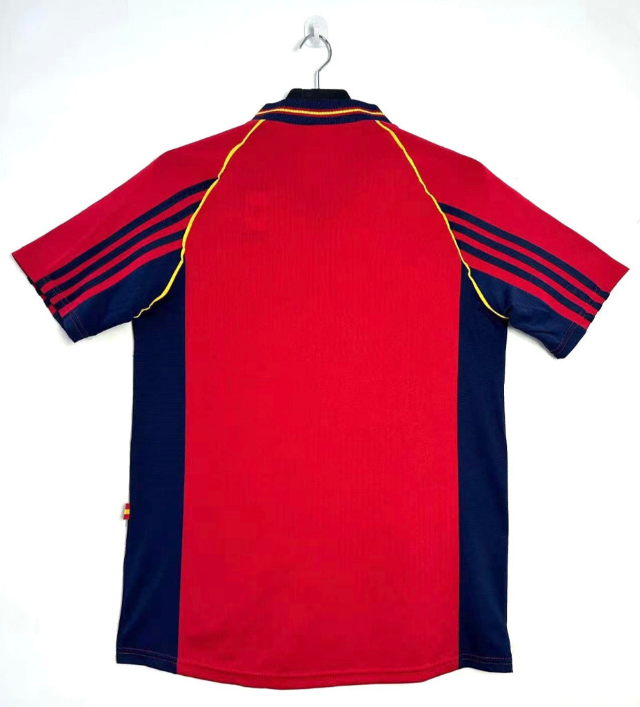 Spain 1998 Vintage Retro Home Jersey
