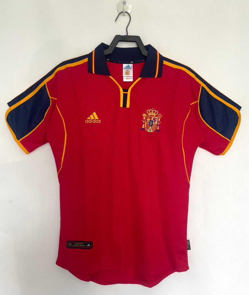 Spain 2000 Vintage Retro Home Jersey