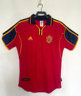 Spain 2000 Vintage Retro Home Jersey