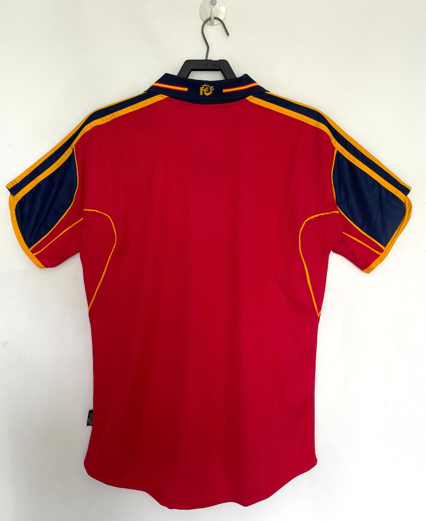 Spain 2000 Vintage Retro Home Jersey
