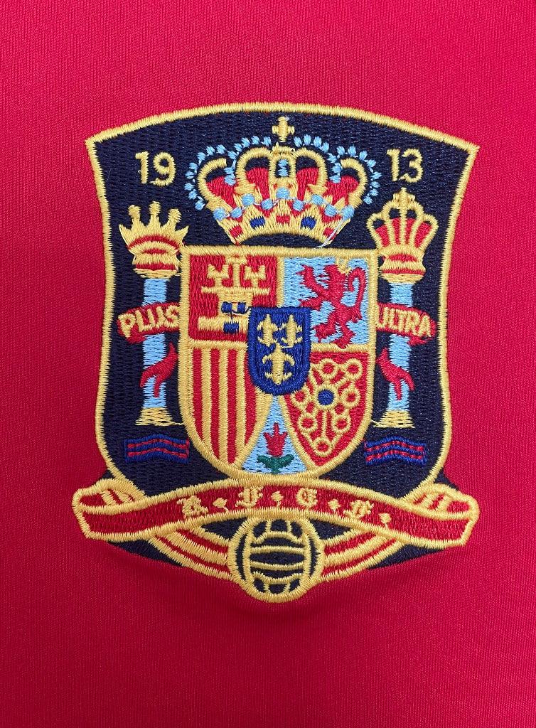 Spain 2008 Vintage Retro Home Jersey