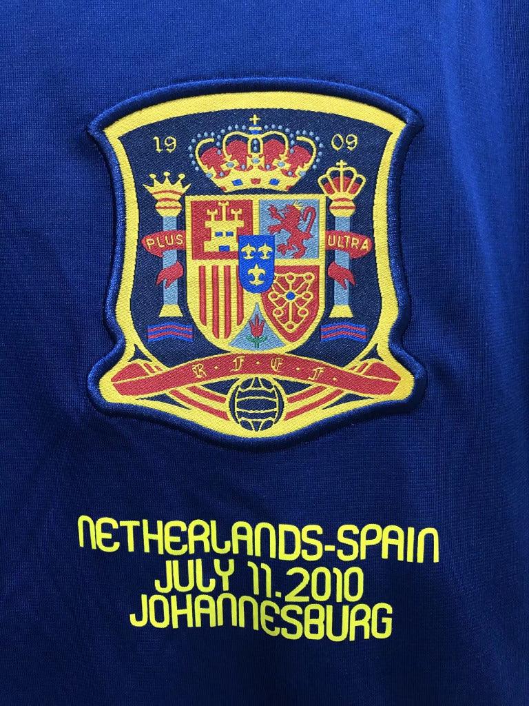 Spain 2010 Vintage Retro Away Jersey