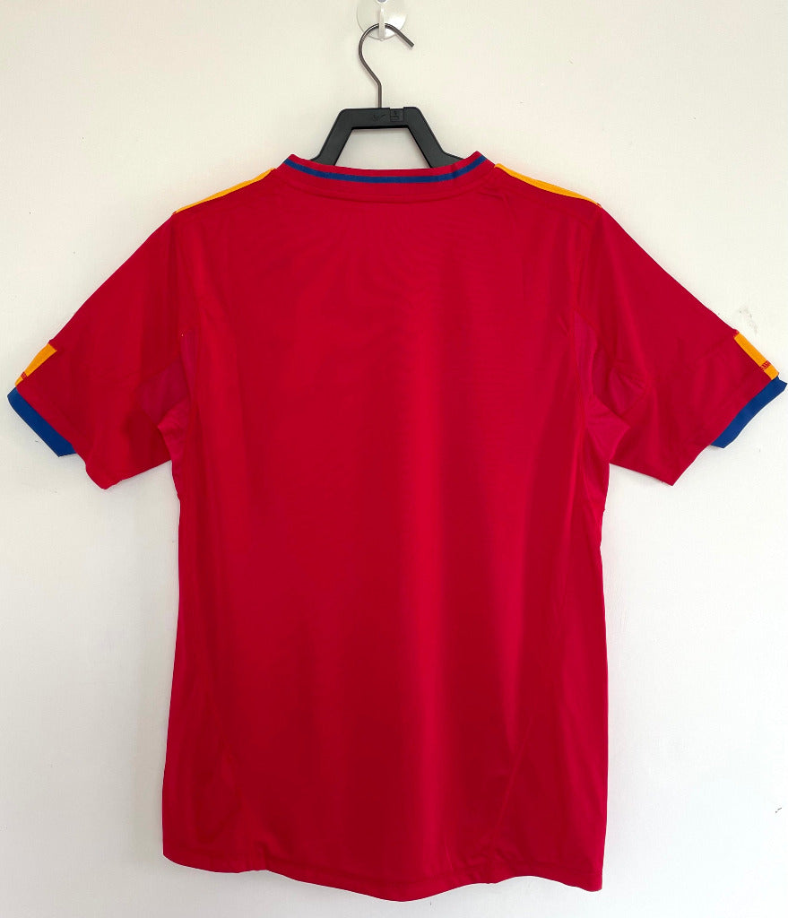 Spain 2010 Vintage Retro Home Jersey