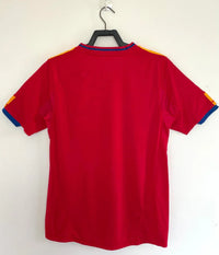 Spain 2010 Vintage Retro Home Jersey