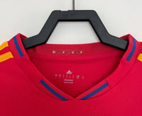Spain 2010 Vintage Retro Home Jersey
