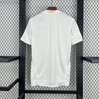 Spain 2010 Vintage Retro White Away Jersey