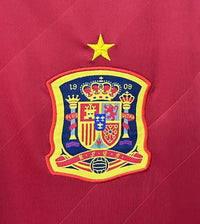 Spain 2012 Vintage Retro Home Jersey