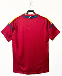 Spain 2012 Vintage Retro Home Jersey